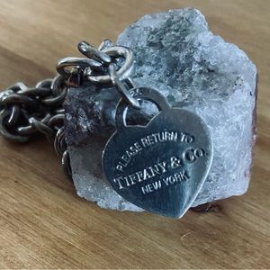 Tiffany & Co Heart Tag Charm Bracelet